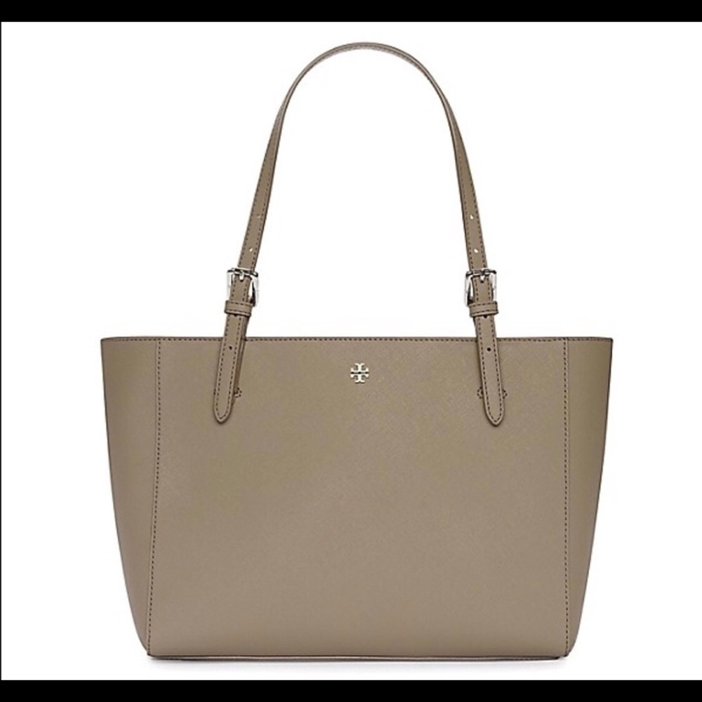 Gray Tory Burch Tote